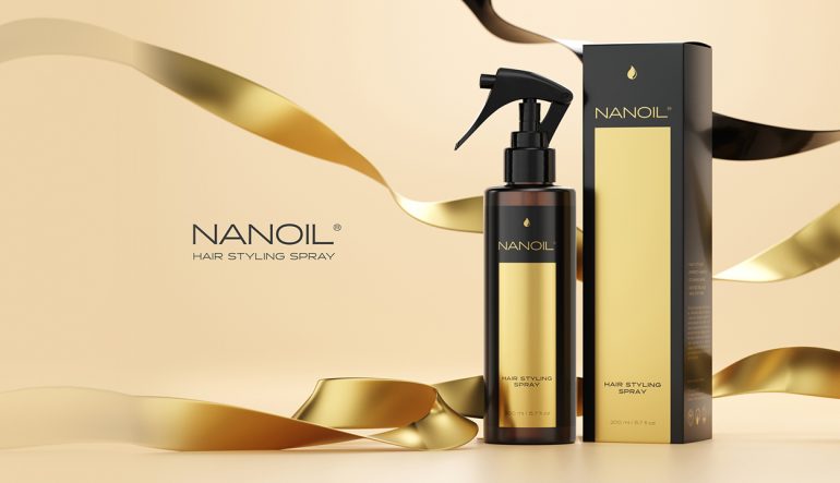 nanoil spray para melhor controlo do cabelo