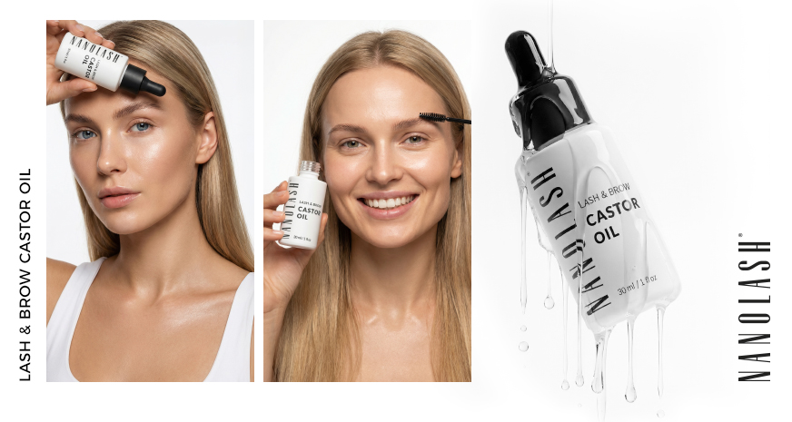 nanolash óleo de rícino pestanas